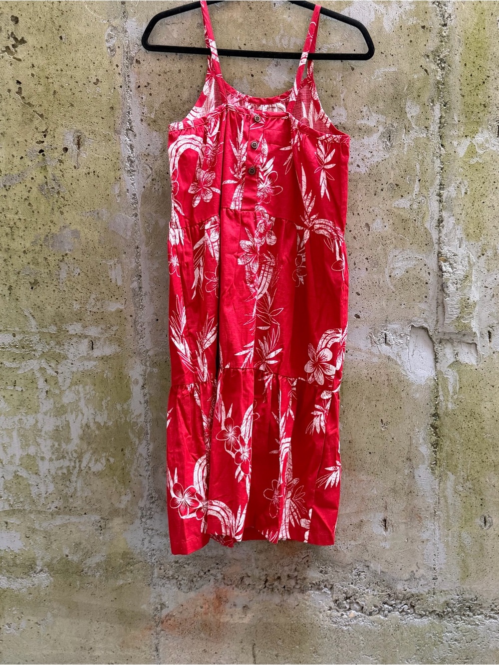 Patagonia Kids' Pataloha® Dress, Sumac Red, Organic Cotton, NWT